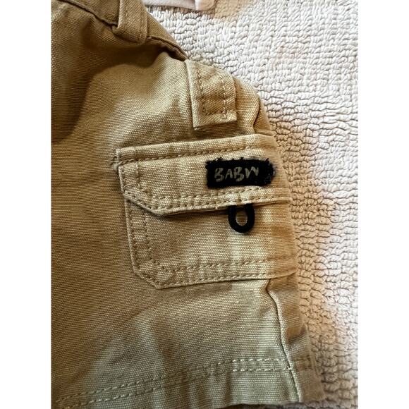 Build A Bear Workshop Cream Shamrock T-Shirt & Cargo Shorts Bear Clothing Set - Picture 7 of 11